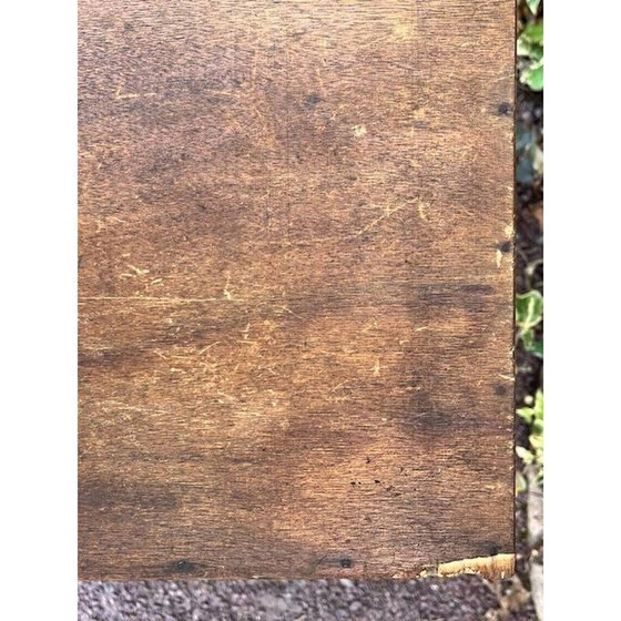 Image 1 of Meuble vintage à 4 tiroirs avec poignées en coquillage