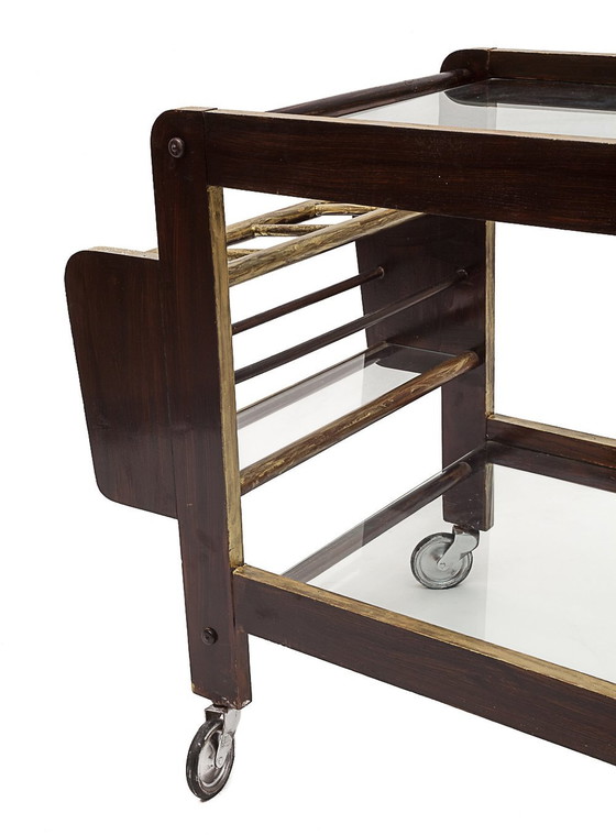 Image 1 of Desserte Vintage À Roulettes