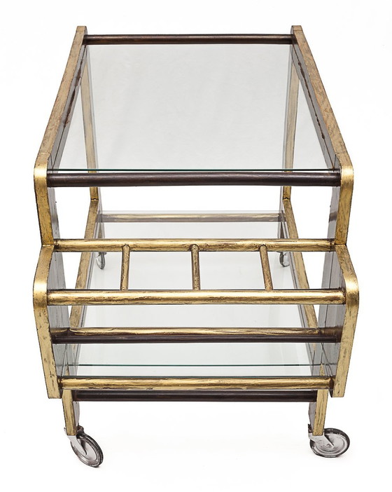 Image 1 of Desserte Vintage À Roulettes