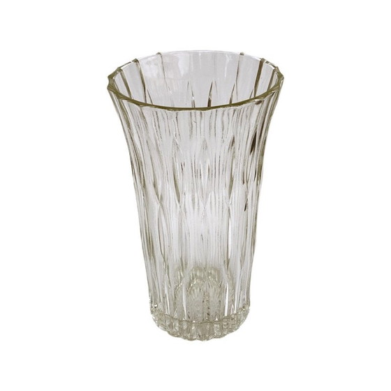 Image 1 of Vase en verre vintage par Jiří Řepásek pour Sklo Union Poděbrady, Tchécoslovaquie 1960