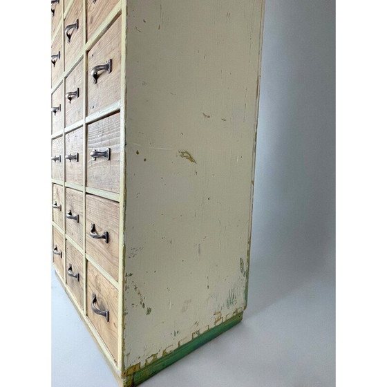 Image 1 of Classeur vintage en bois, Tchécoslovaquie 1940