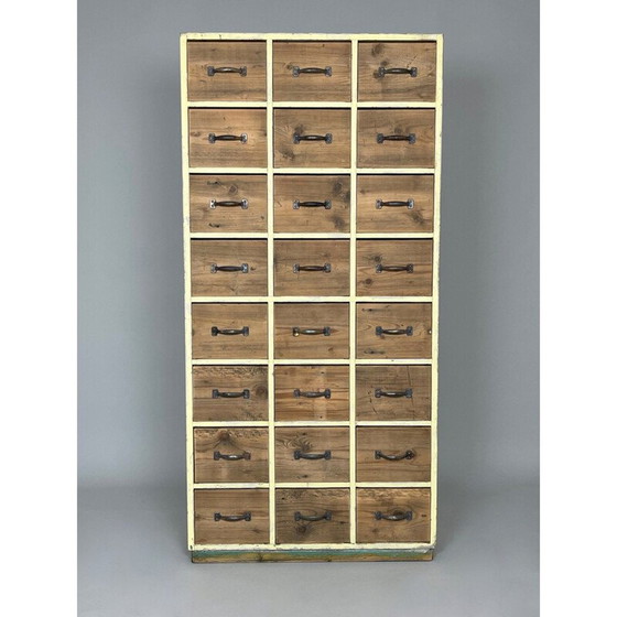 Image 1 of Classeur vintage en bois, Tchécoslovaquie 1940