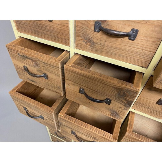 Image 1 of Classeur vintage en bois, Tchécoslovaquie 1940
