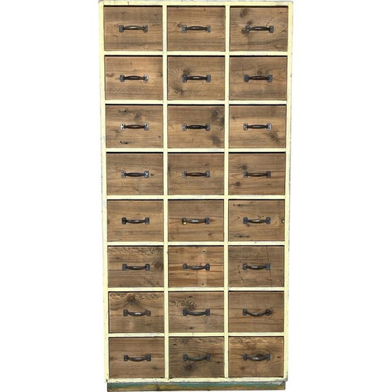 Image 1 of Classeur vintage en bois, Tchécoslovaquie 1940