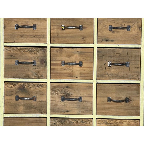 Image 1 of Classeur vintage en bois, Tchécoslovaquie 1940