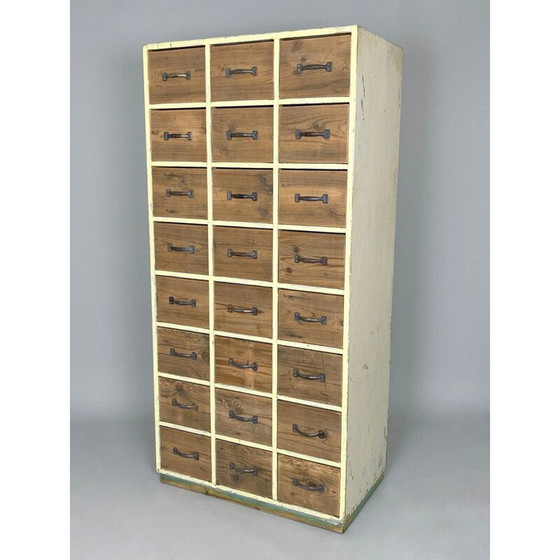 Image 1 of Classeur vintage en bois, Tchécoslovaquie 1940