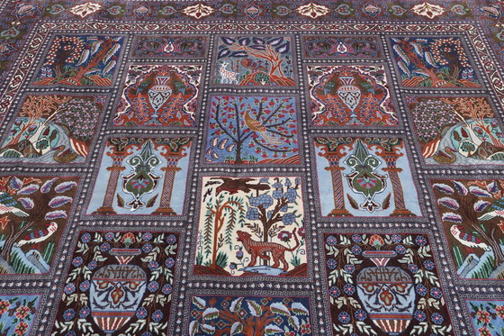 Image 1 of Tapis persan original noué à la main Kashmar Fein Paradise Design 400 X 295 Cm Top Condition