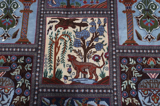 Image 1 of Tapis persan original noué à la main Kashmar Fein Paradise Design 400 X 295 Cm Top Condition