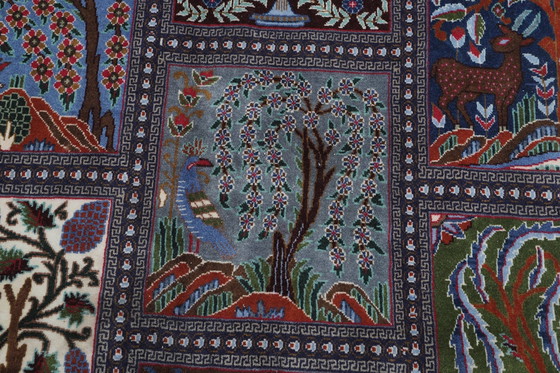 Image 1 of Tapis persan original noué à la main Kashmar Fein Paradise Design 400 X 295 Cm Top Condition