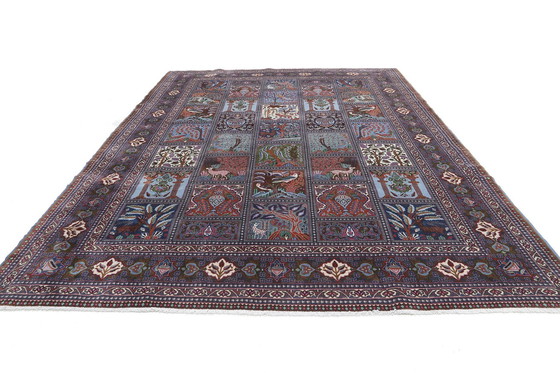 Image 1 of Tapis persan original noué à la main Kashmar Fein Paradise Design 400 X 295 Cm Top Condition