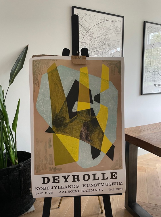 Image 1 of Jean Deyrolle After (1911-1967), affiche d'exposition du Nordjyllands Kunstmuseum, imprimée au Danemark