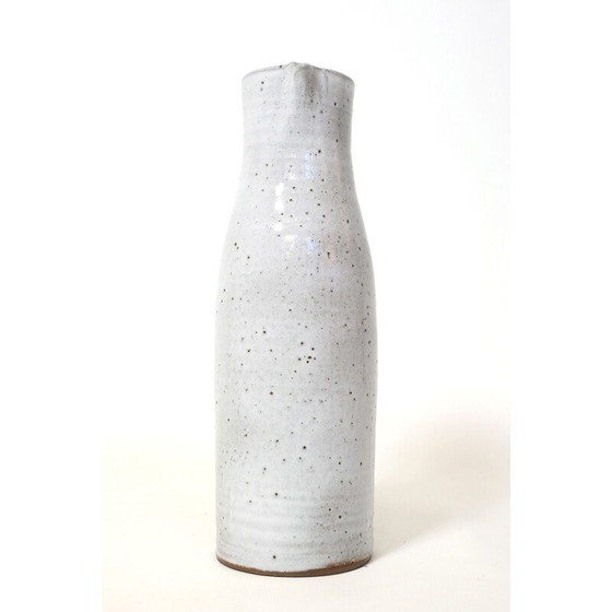 Image 1 of Pichet vintage en grès émaillé de Jeanne et Norbert Pierlot, 1960