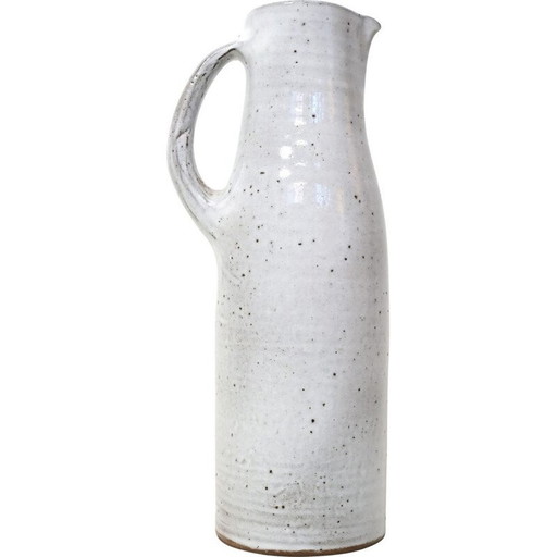 Pichet vintage en grès émaillé de Jeanne et Norbert Pierlot, 1960