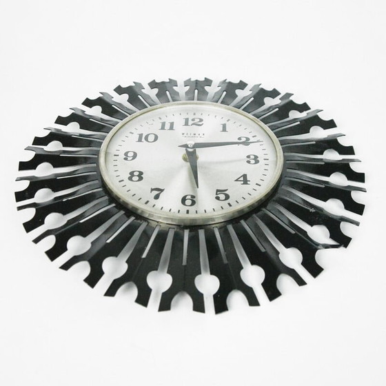 Image 1 of Horloge murale vintage par Weimar, Allemagne 1970