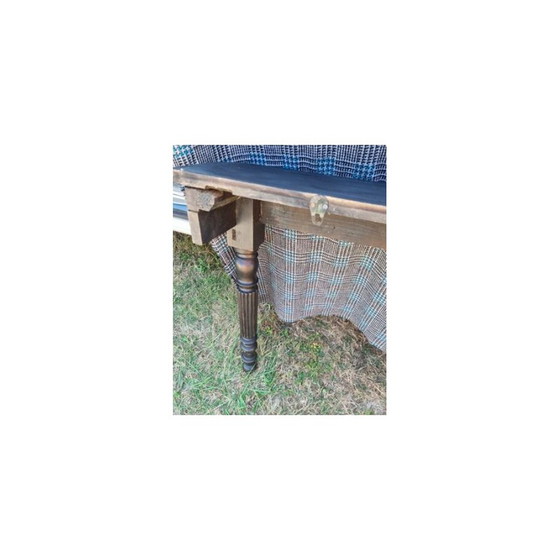 Image 1 of Console vintage en bois noir