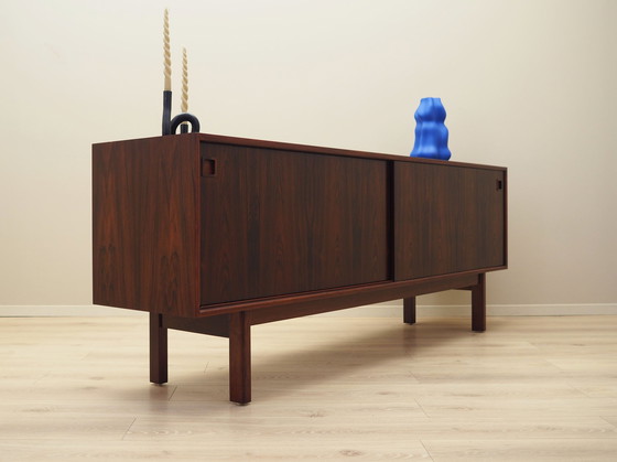 Image 1 of Buffet en bois de rose, design danois, années 1970, fabricant : Omann Jun