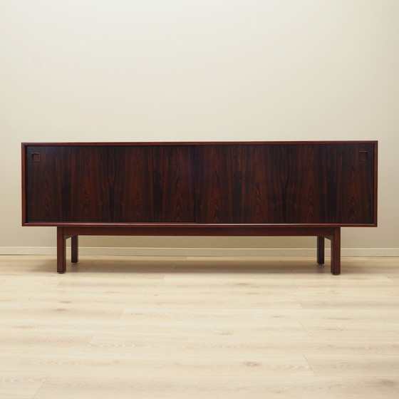 Image 1 of Buffet en bois de rose, design danois, années 1970, fabricant : Omann Jun