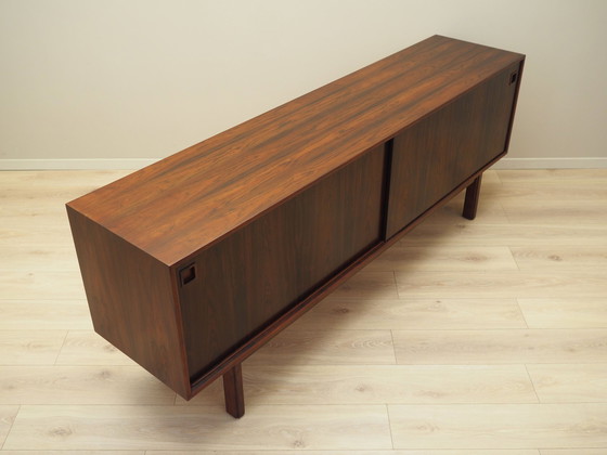 Image 1 of Buffet en bois de rose, design danois, années 1970, fabricant : Omann Jun