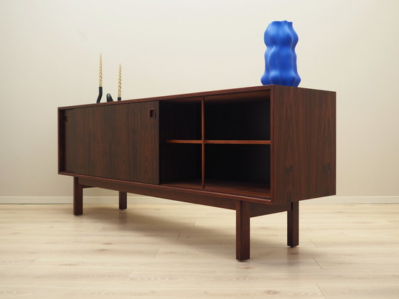 Image 1 of Buffet en bois de rose, design danois, années 1970, fabricant : Omann Jun