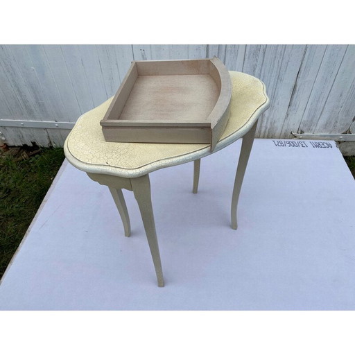 Harnais vintage en coquille d'œuf à effet craquelé, 1970