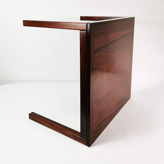 Image 1 of Table basse vintage en acajou par Vejle Stole, Danemark 1970