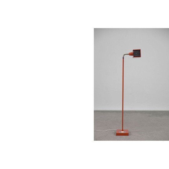 Image 1 of Lampadaire scandinave vintage en métal "Kuben" par Björn Svensson pour Elidus, 1970