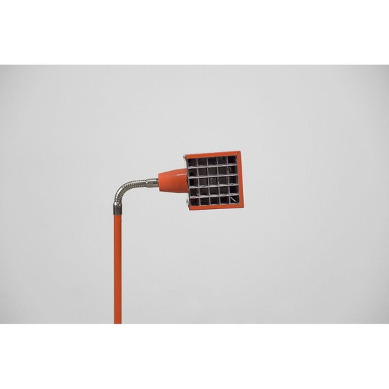 Image 1 of Lampadaire scandinave vintage en métal "Kuben" par Björn Svensson pour Elidus, 1970