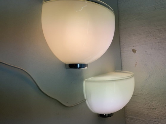 Image 1 of 2 X Artemide Onfale Parete Applique Design Luciano Vistosi