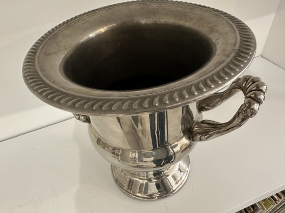 Image 1 of Seau À Champagne Plaqué Argent, France, 1900S