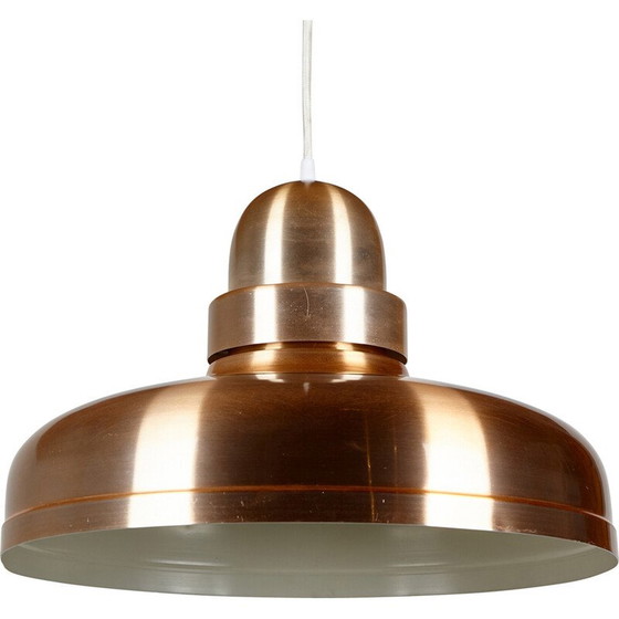 Image 1 of Lampe suspendue vintage en aluminium pour Szarvasi Metal Works, 1970