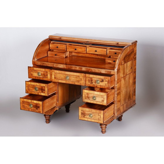 Image 1 of Bureau vintage à volets en bois, Autriche 1790