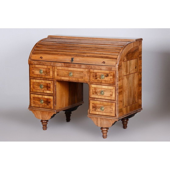 Image 1 of Bureau vintage à volets en bois, Autriche 1790