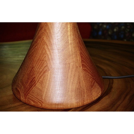 Image 1 of Lampe vintage en teck par Fog & Morup, Danemark années 1960