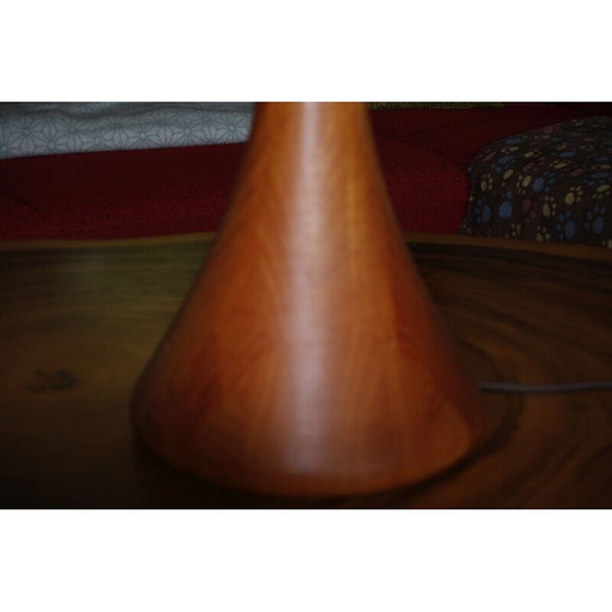Image 1 of Lampe vintage en teck par Fog & Morup, Danemark années 1960