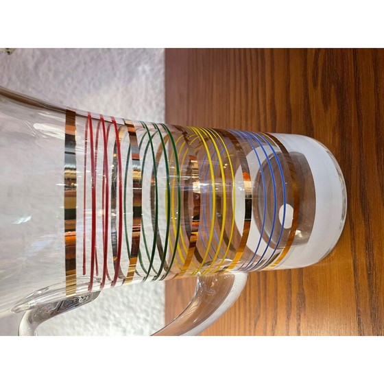 Image 1 of Pichet en verre vintage, 1950