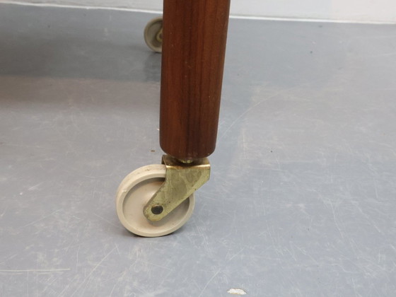 Image 1 of Armoire de mercerie danoise sur roulettes