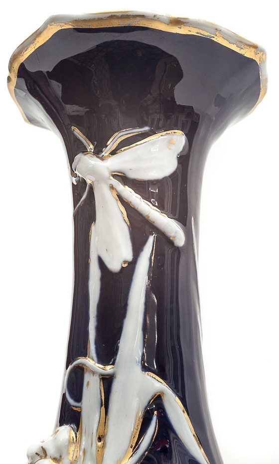 Image 1 of Vase Libellule, Art Nouveau
