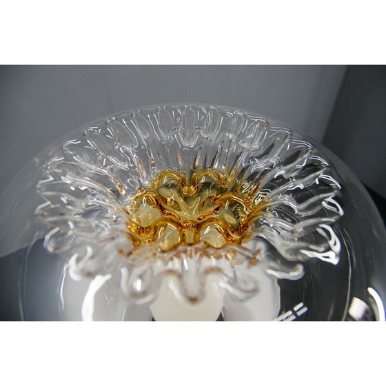 Image 1 of Lampadaire vintage en verre de Murano, Italie, années 1980