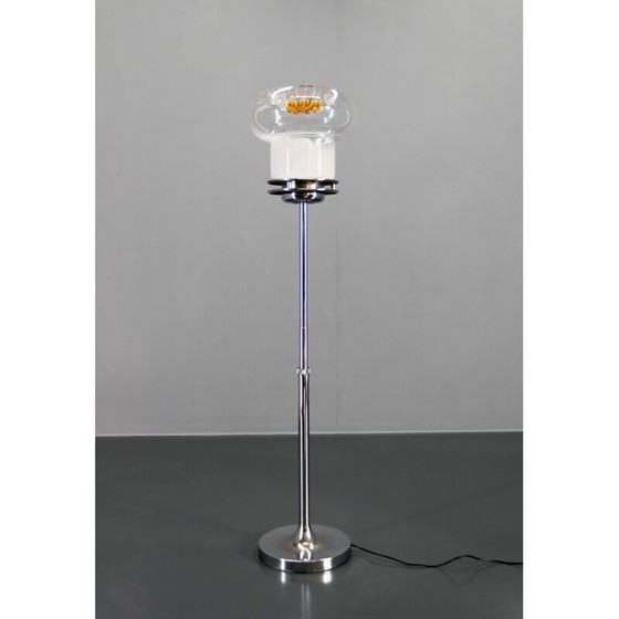 Image 1 of Lampadaire vintage en verre de Murano, Italie, années 1980