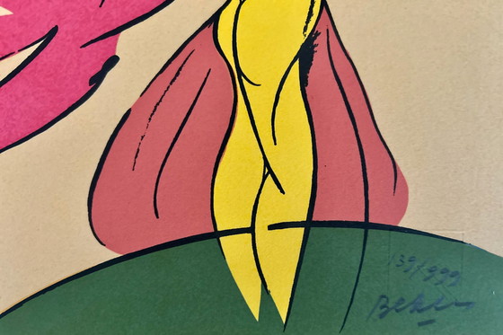 Image 1 of Sérigraphie Jules Bekker