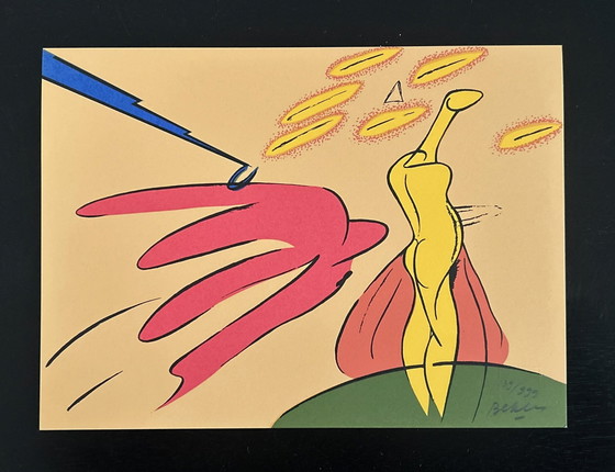 Image 1 of Sérigraphie Jules Bekker