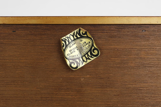 Image 1 of Grand miroir doré, Belgique, années 1950