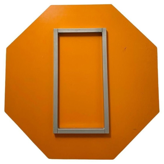 Image 1 of 1X Miroir biseauté octogonal moderne du milieu du siècle