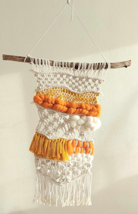 Image 1 of Accroche murale en macramé