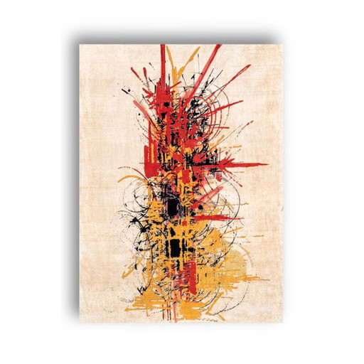 Tapisserie vintage tissée à la main, 2023