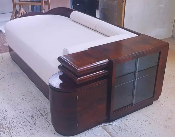 Image 1 of Art Deco Daybed, Sofa