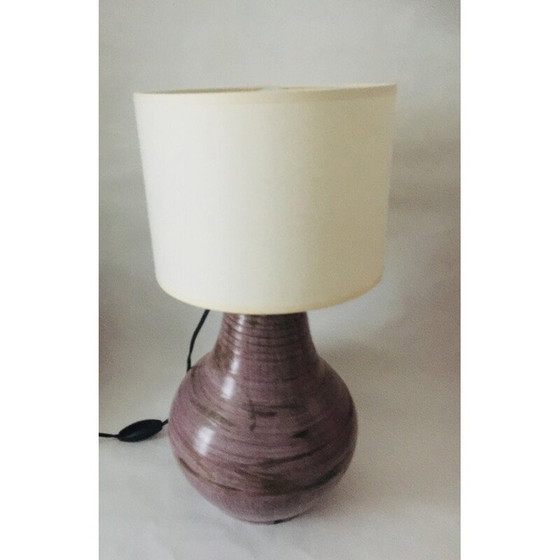 Image 1 of Lampe vintage en céramique d'Accolay, 1960