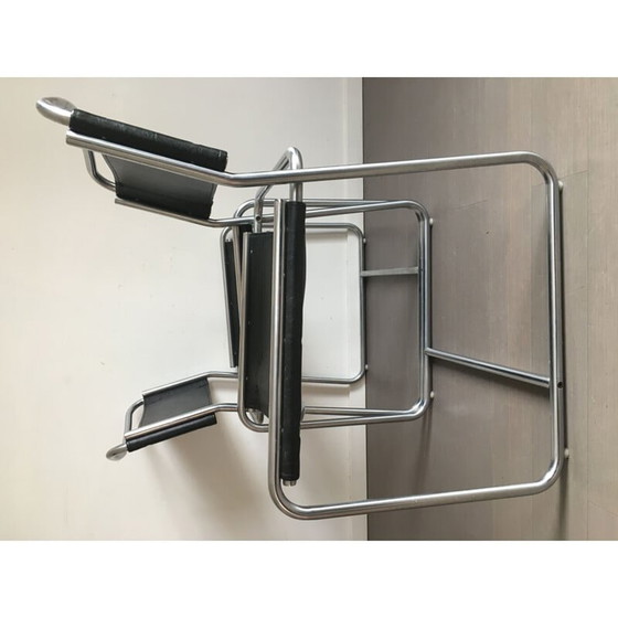 Image 1 of Paire de chaises de salle à manger vintage par Claire Bataille & Paul Ibens pour 'T Spectrum, 1970