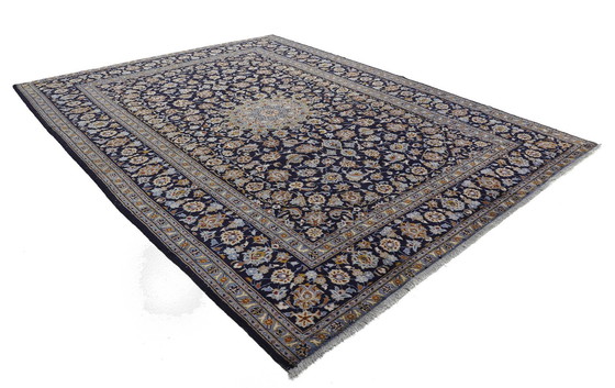 Image 1 of Tapis persan original noué à la main Kashan Fin 374 X 280 cm