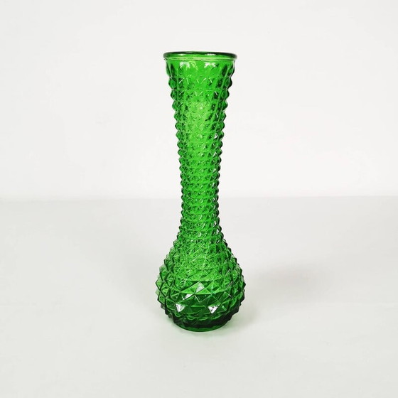 Image 1 of Vase vintage en verre moderniste, Italie années 1960